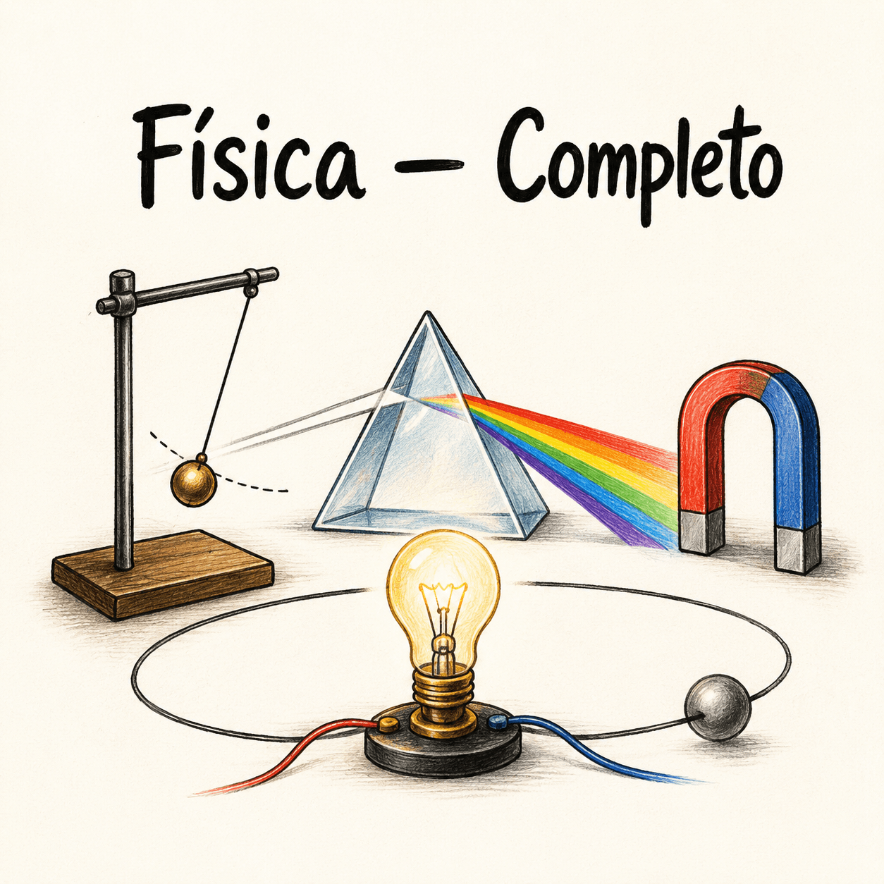 Capa do material Física — Completo