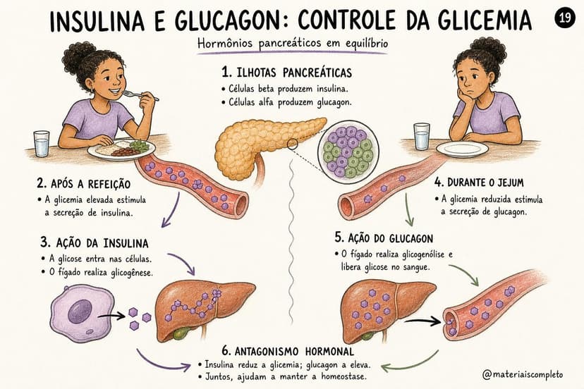 Página do material visual