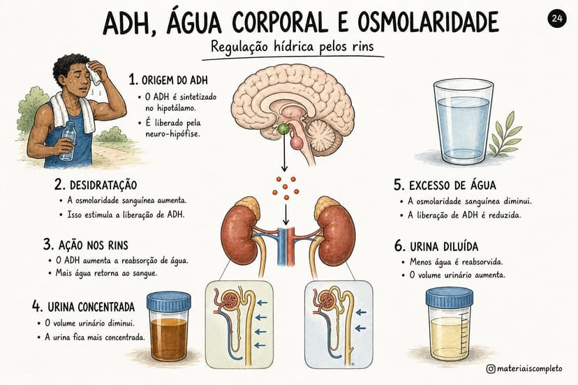 Página do material visual