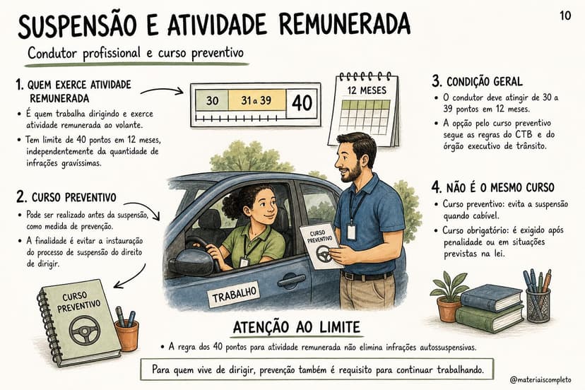 Página do material visual