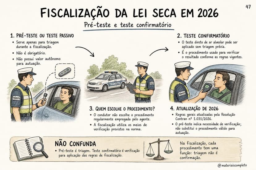 Página do material visual