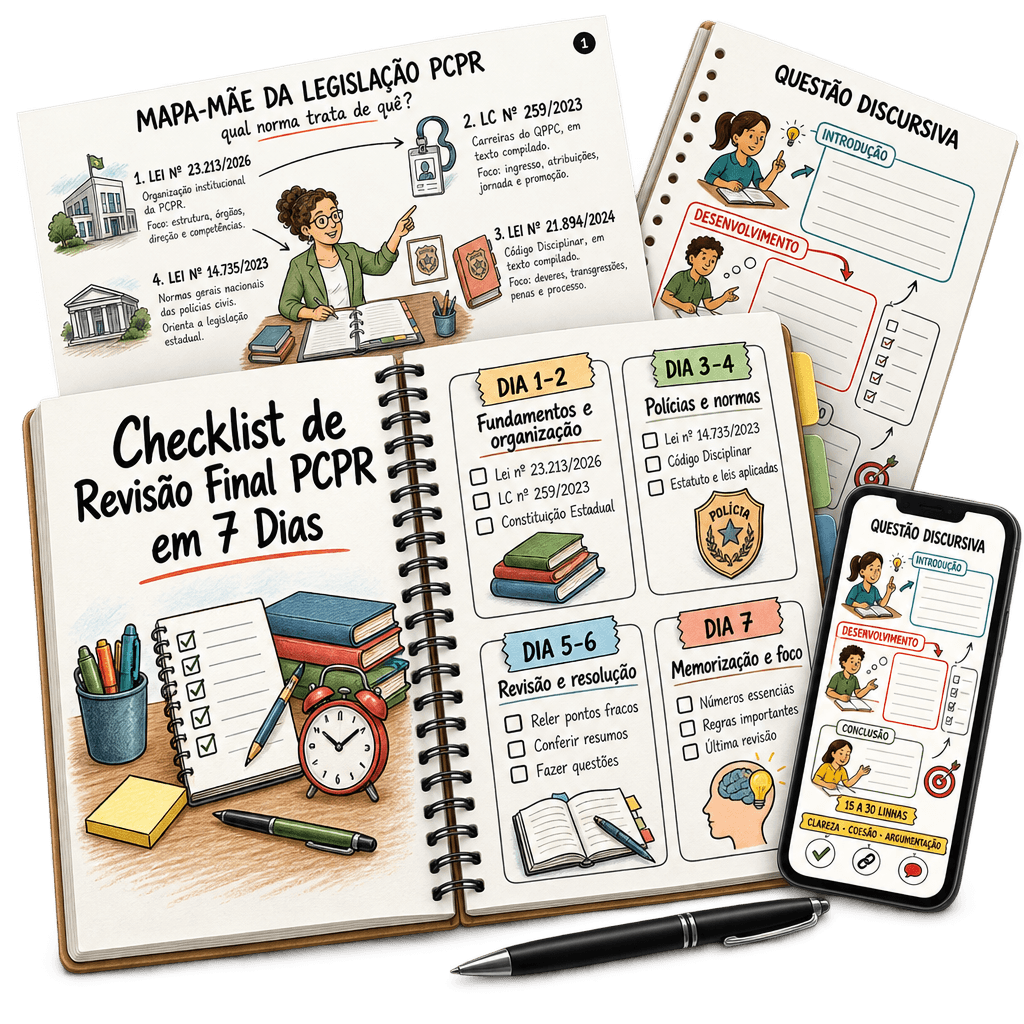 Checklist de Revisão Final PCPR em 7 Dias
