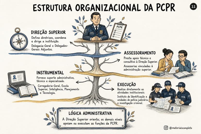 Página do material visual
