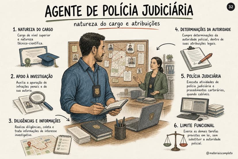Página do material visual