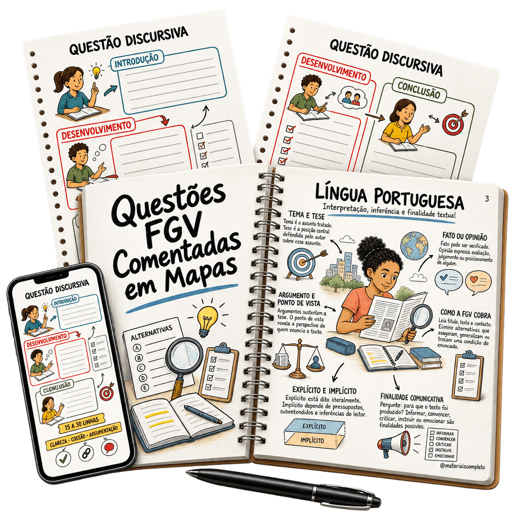 Questões FGV Comentadas em Mapas