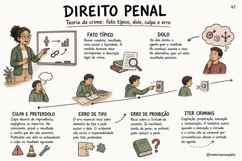 Página do material visual