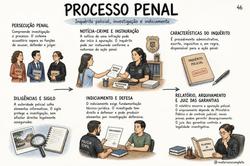 Página do material visual