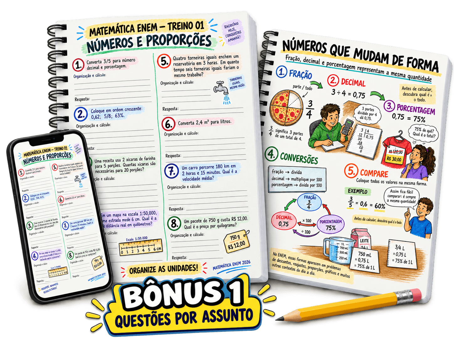Caderno de Questões por Assunto