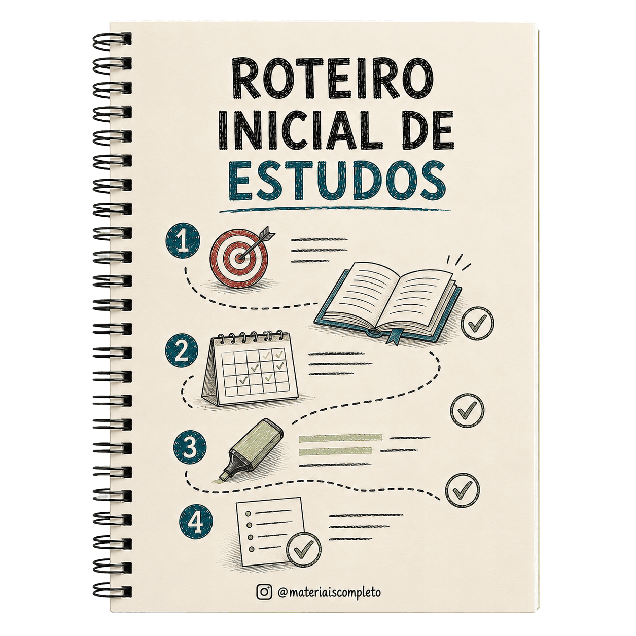 Checklist "O Que Estudar Primeiro"